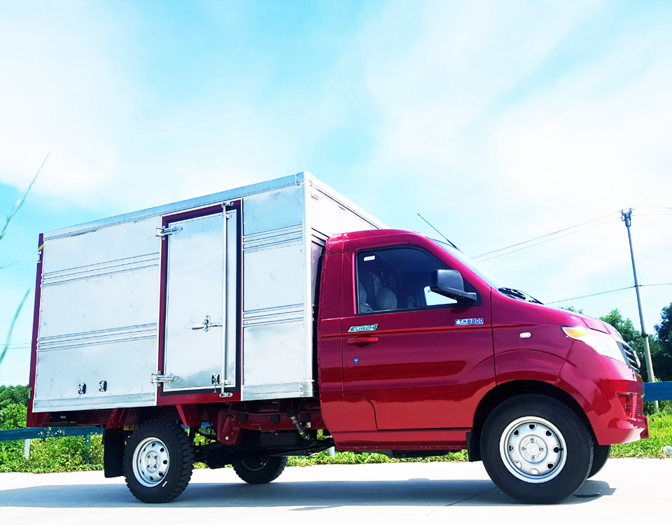 Xe ô tô tải thùng kín KENBO KB-SX/CTH.TK1 (đỏ)